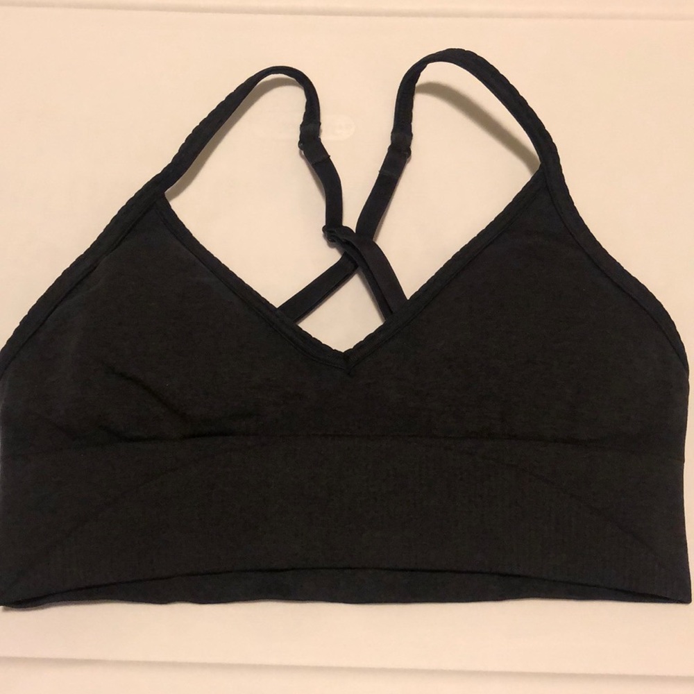 Lululemon yoga bra Dark Gray Size 4